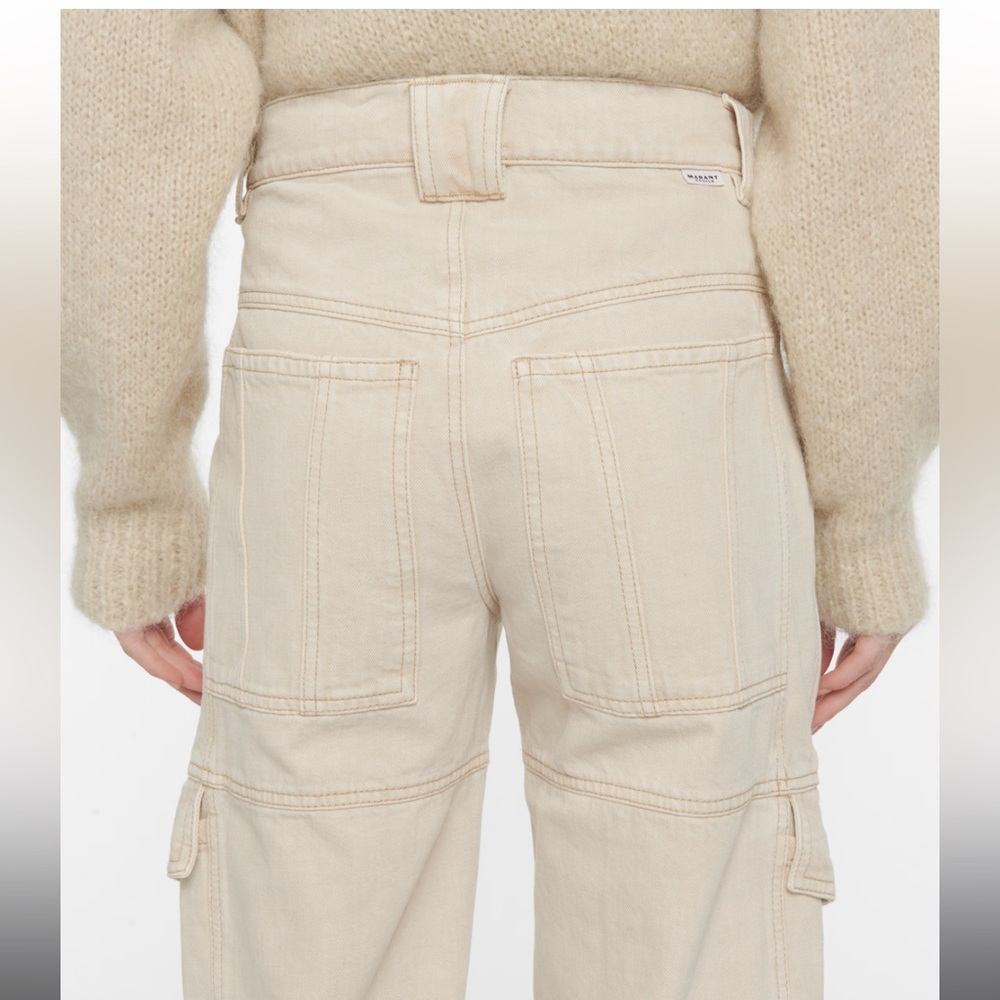 Isabel Marant Étoile Vayoneo cargo jeans SIZE 38 / 6 - Picture 3 of 5